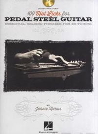 Helms Johnie 100 Hot Licks for Pedal Steel Guitar Book/CD