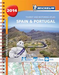 Spanien Portugal 2014 Atlas Michelin A4