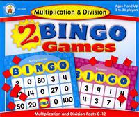 Multiplication & Division Bingo