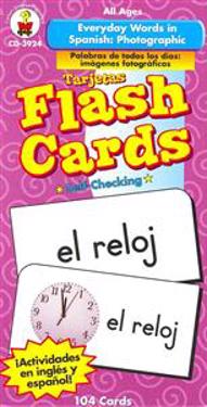 Everyday Words in Spanish: Photographic Flash Cards: Palabras de Todos Los Dias: Fotografico