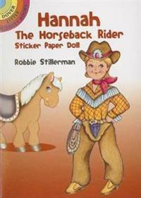 Hannah the Horseback Rider Sticker Paper Doll