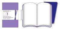 Moleskine Volant Large Plain Light Violet & Brilliant Violet