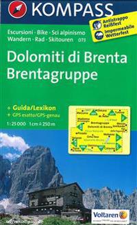 DOLOMITI DI BRENTA 073 GPS WP KOMPASS DI