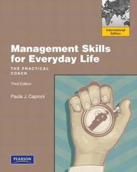Management Skills for Everyday Life