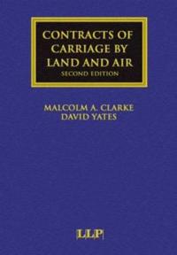 Contracts of Carriage by Land and Air