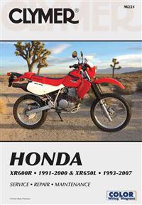 Clymer Honda XR600R 1991-2000 & XR650L 1993-2007 (Clymer Motorcycle Repair)
