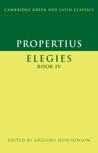 Propertius: Elegies