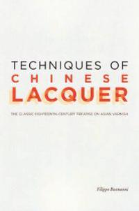 Techniques of Chinese Lacquer
