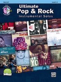 Ultimate Pop & Rock Instrumental Solos: Horn in F, Book & CD