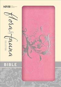 Flora and Fauna Collection Bible-NIV-Silver Swirls