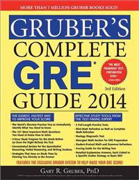 Gruber's Complete GRE Guide 2014, 3e