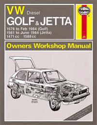 Volkswagen Diesel Golf 1978-84, Jetta 1981-84, 1471c.c., 1588c.c. Owner's Workshop Manual