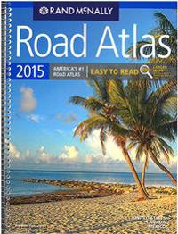 2015 Road Atlas Midsize Easy to Read - Spiral