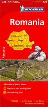 Michelin Romania Map