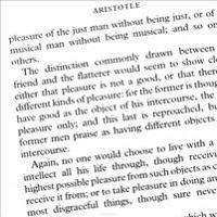 Selections from Nicomachean Ethics and Politics