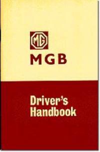 Mg Mgb Tourer Owner's Handbook
