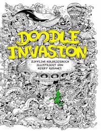 Doodle Invasion: Zifflins Kolorierbuch
