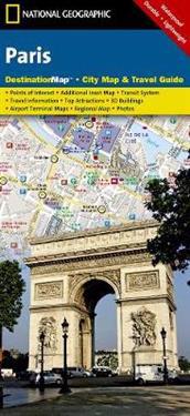 National Geographic Destination Map Paris