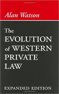 The Evolution of Western Private Law