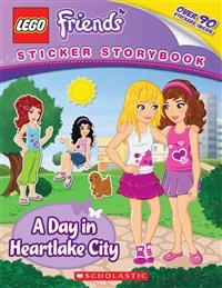 Lego Friends: A Day in Heartlake City (Sticker Storybook)