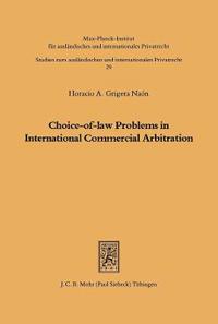 Choice-of-law Problems in International Commercial Arbitration