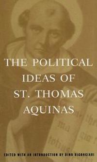 The Political Ideas of St.Thomas Aquinas