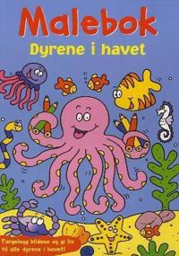 Dyrene i havet. Malebok