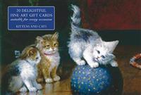 Card Box of 20 Notecards and Envelopes - Kittens and Cats