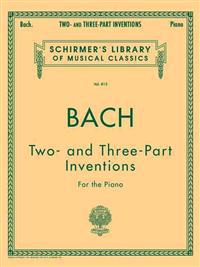 Johann Sebastian Bach: Two- And Three-Part Inventions