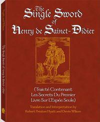 Single Sword of Henry De Sainct-Didier