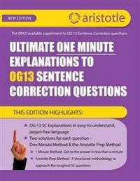 Ultimate One Minute Explanations to Og13 SC