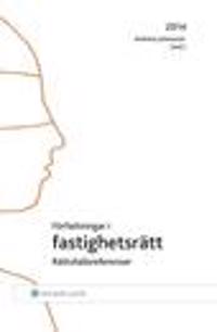 Författningar i fastighetsrätt : Januari 2014