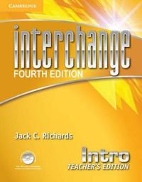 Interchange Intro Teacher's Edition with Assessment Audio CD/CD-ROM
