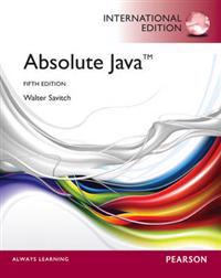 Absolute Java with MyProgrammingLab: International Edition