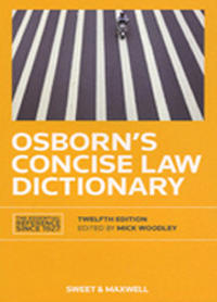 Osborn's Concise Law Dictionary