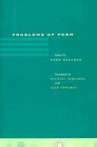 Problems of Form