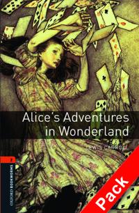 Oxford Bookworms Library: Stage 2: Alice's Adventures in Wonderland Audio CD Pack