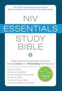Essentials Study Bible-NIV: Easily Grasp the Fundamentals of Scripture Through Lenses from 6 Bestselling NIV Resources