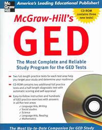 McGraw-Hill's GED W/ CD-ROM: The Most Complete and Reliable Study Program for the GED Tests [With CDROM]