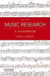 Music Research: A Handbook