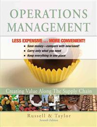 Operations Management, Binder Version: Creating Value Along the Supply Chain