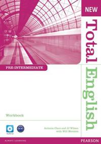 New Total English Pre-Intermediate Workbook without Key and Audio CD Pack