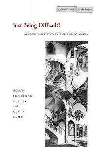 Just Being Difficult?
