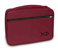 Deluxe Bible Cover Burgundy Large