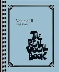 The Real Vocal Book, Volume 3: High Voice