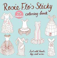 Rosie Flo's Sticky Coloring Book