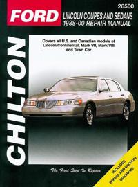 Lincoln Coupes and Sedans, 1988-00
