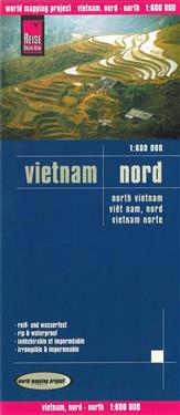 Reise Know-How Landkarte Vietnam Nord 1 : 600.000