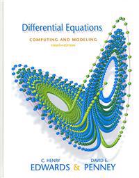 Differential Equations: Computing and Modeling [With Paperback Book]