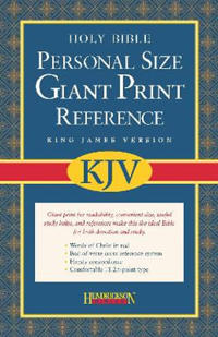 KJV GIANT PRINT PERSONAL SIZE REF BIBLE BON BK